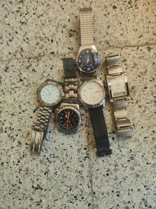 Lote de 5 Relojes