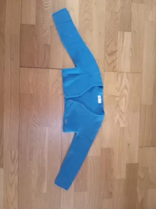 Chaqueta azul 4 años cnd 100% algodón