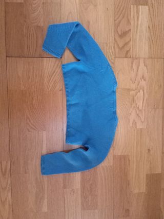 Chaqueta azul 4 años cnd 100% algodón