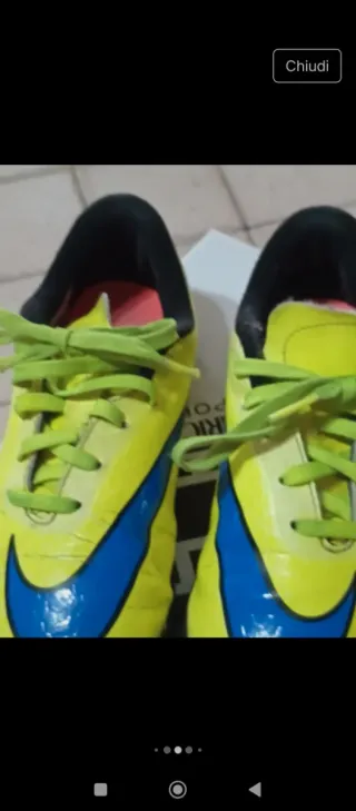 Scarpe da calcetto Nike bambino taglia 32