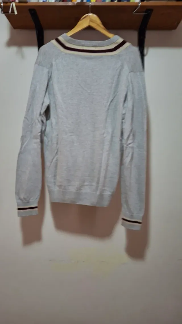 Jersey Fred Perry Gris Talla M