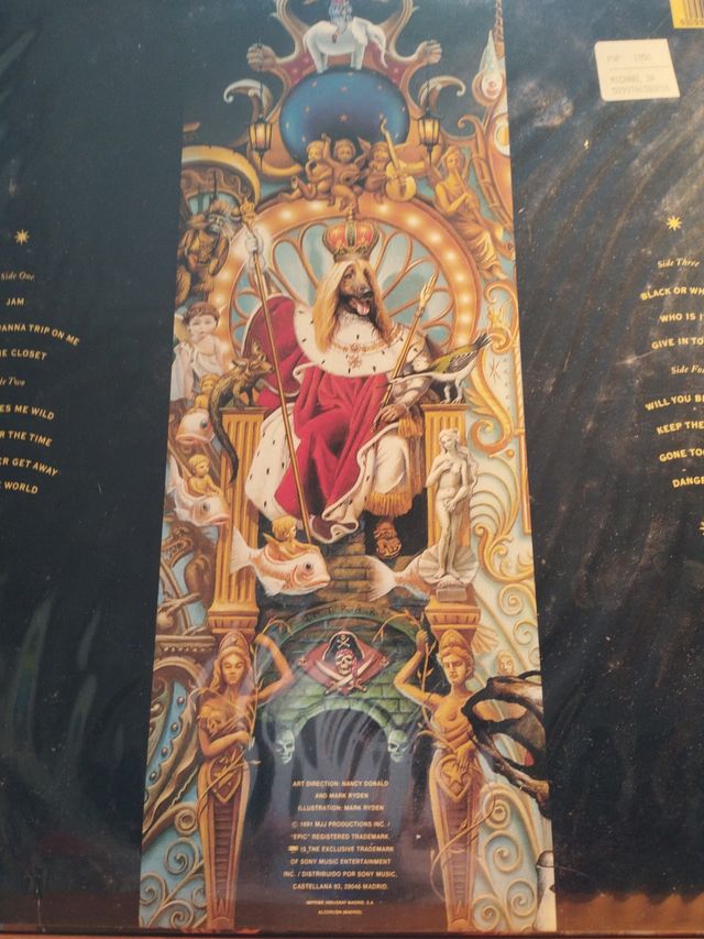 Vinilo Michael Jackson Dangerous