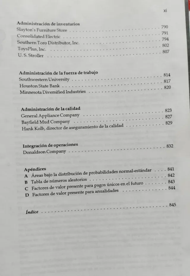 Administración de operaciones