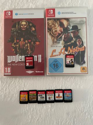Lotto 9 giochi Nintendo Switch