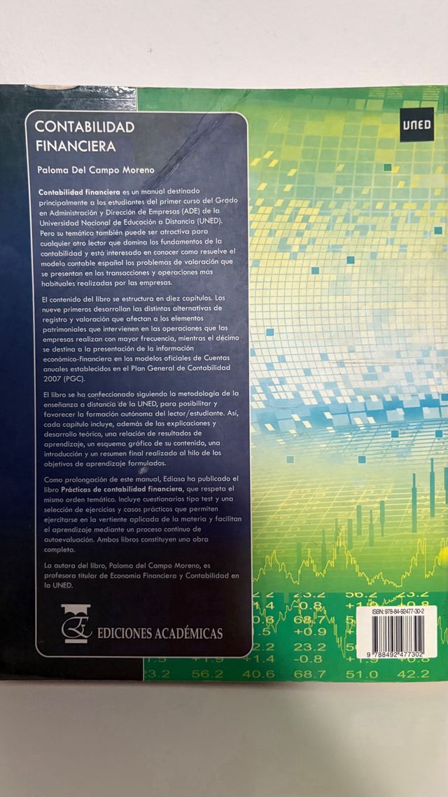 Contabilidad financiera. (Spanish Edition)