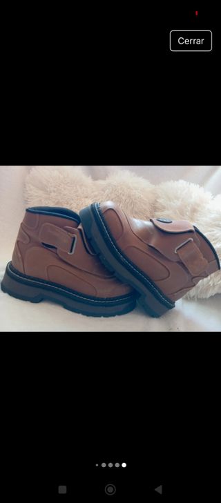 Botas New Boris Talla 39 Marrones