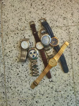 Lote de 7 relojes