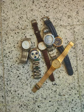 Lote de 7 relojes