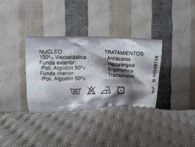 Almohadas Viscoelásticas 67cm