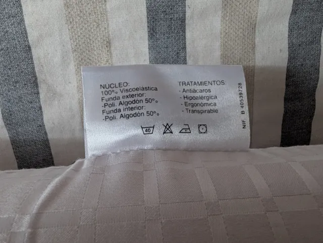 Almohadas Viscoelásticas 67cm