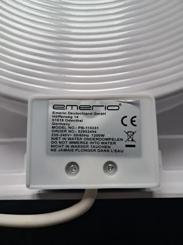 Forno Pizza Emerio PB-115331 1200W