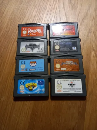 Lote 8 Juegos Game Boy Advance