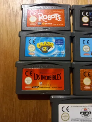 Lote 7 Juegos Game Boy Advance