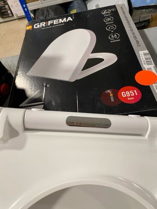 Tapa de inodoro GRIFEMA G951 Resina UF Antibac