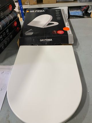 Tapa de inodoro GRIFEMA G951 Resina UF Antibac