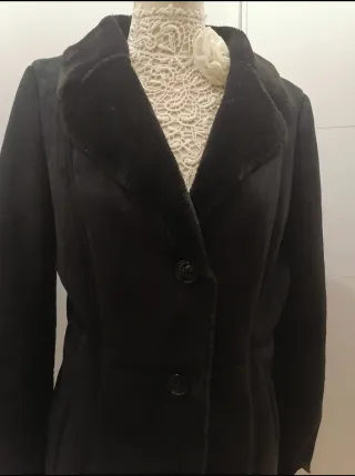 Chaquetón El Corte Inglés Negro Talla M
