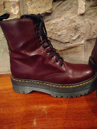 Botas Dr. Martens granate