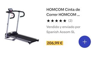 Cinta de Correr HOMCOM