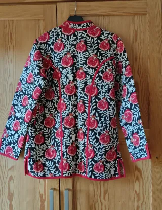 Chaqueta acolchada de Uzbekistán 