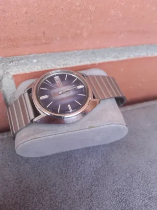 Reloj Seiko 2002 Azul y Plateado