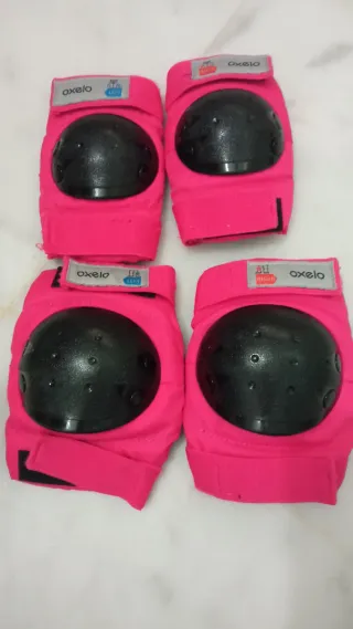 Rodilleras y coderas Oxelo niña