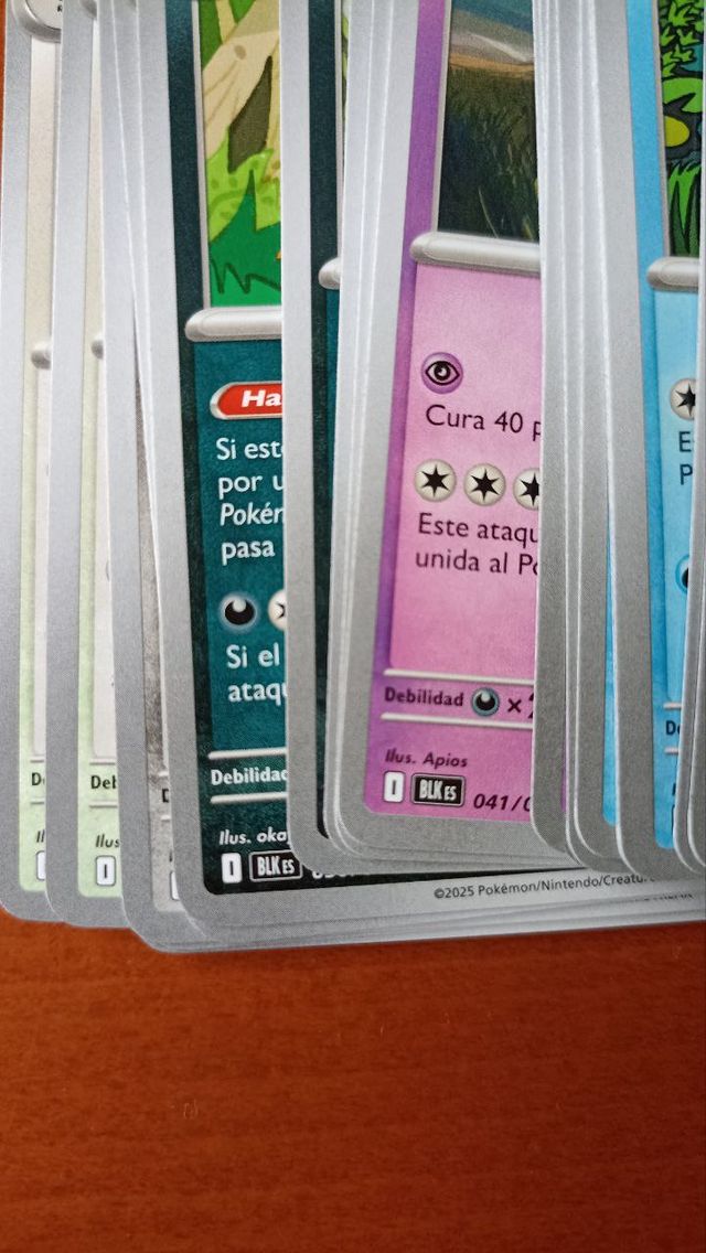 Pack Cartas Pokémon Fulgor Negro