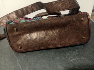 Bolso Desigual Multicolor con Asas Marrones
