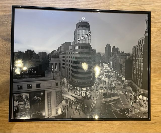 Fotografías Madrid Marco Madera Cristal