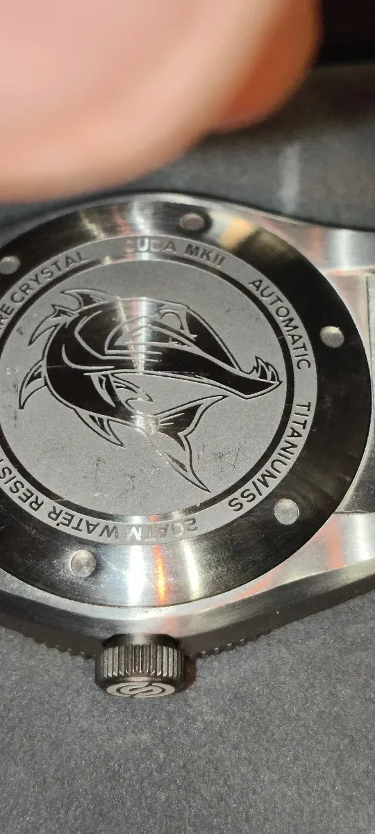 Signum Cuda Titanium Apatite 200M Automatic NH38