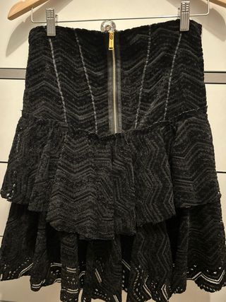 Falda Holy Preppy Negra Talla XS
