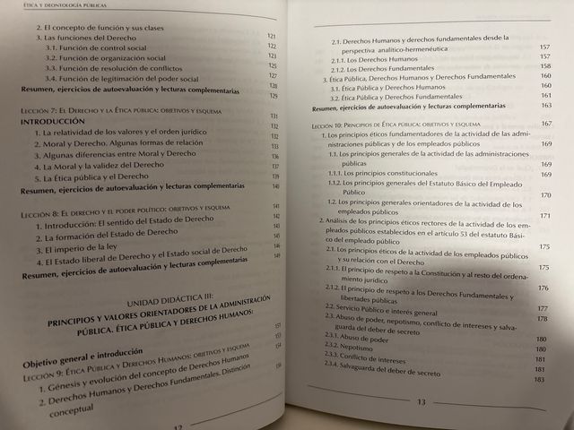 Ética y deontología públicas