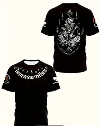 4 CAMISETAS TIGER MUAY THAI MONKEY