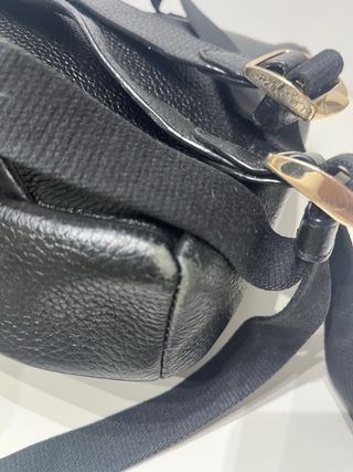 Mochila Henri Bendel Piel Negra