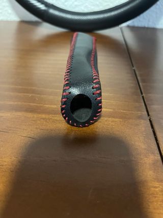 fundas cinturones volante y freno de mano de cuero