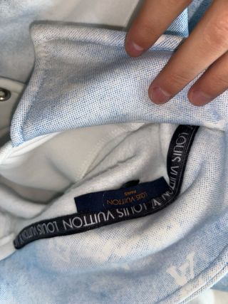 Chaqueta Louis Vuitton Azul y Blanca
