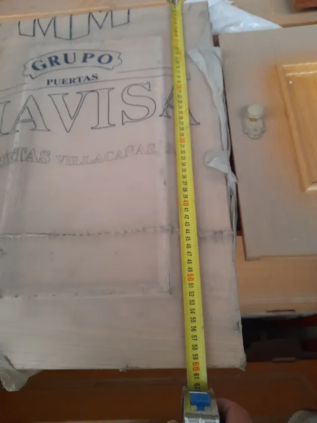 Puertas de madera blancas