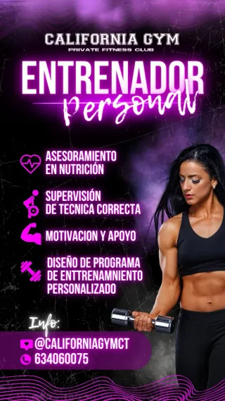 Entrenador personal Certificado