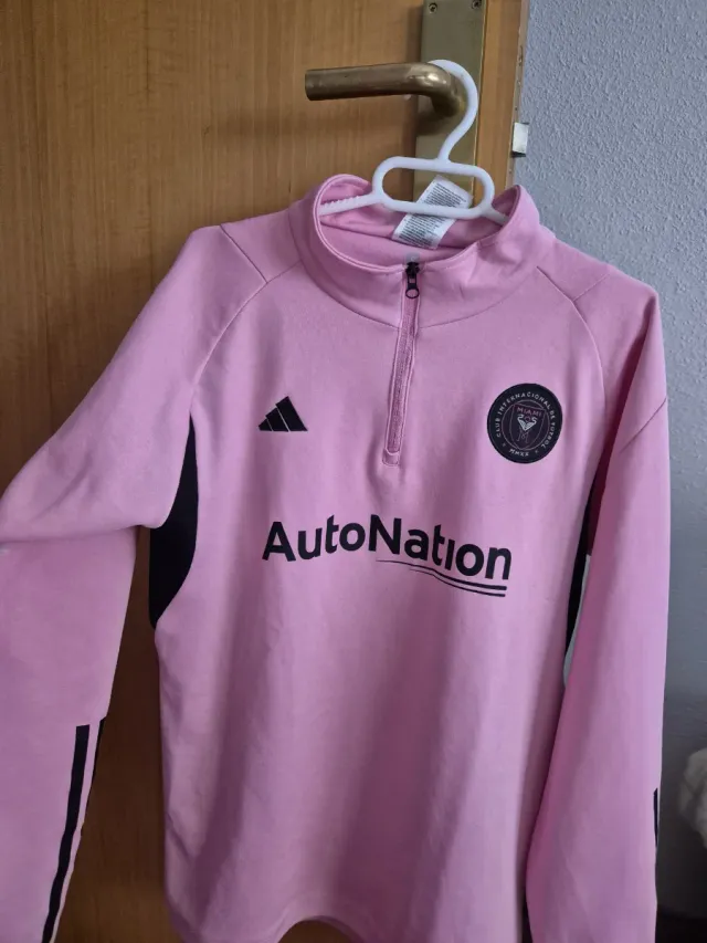 Sudadera Adidas Rosa Media Cremallera