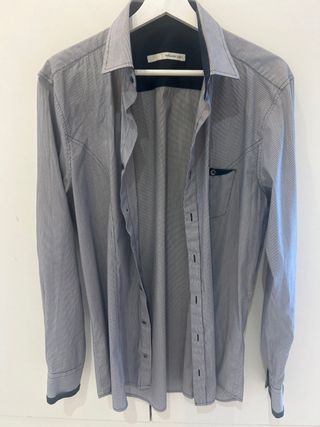Camisa Hamakiho Gris Hombre