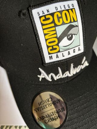 Gorra Comic Con Málaga Andalucía Negra