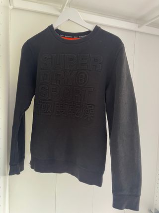 Sudadera Superdry Sport Negra