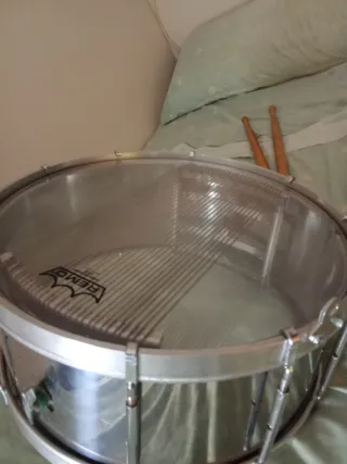 Caja de samba 15 acero inoxidable