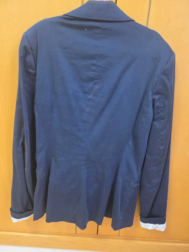 Blazer Stradivarius azul