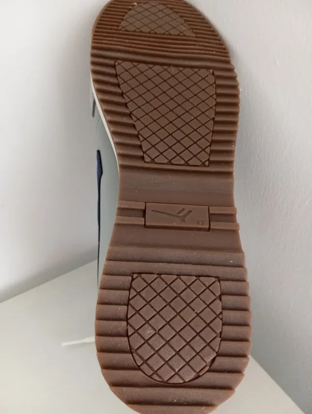 Zapatillas Pull&Bear Hombre Grises y Azules