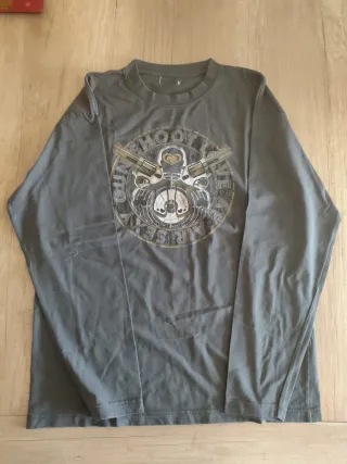 Camiseta manga larga con estampado