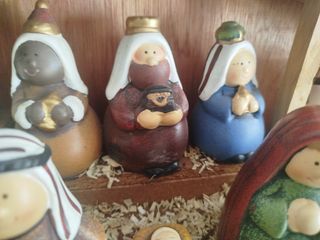 Pesebre Navideño Cerámica