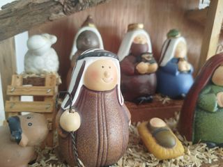 Pesebre Navideño Cerámica