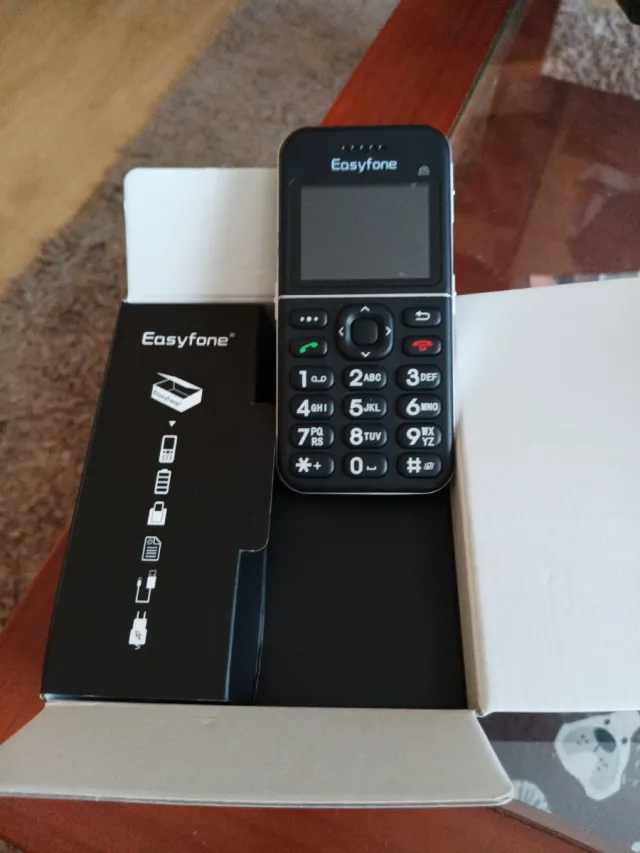 Móvil Easyfone T100 Negro