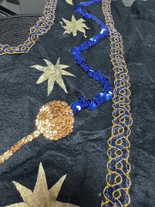 Chaleco de disfraz estrellas y lunas