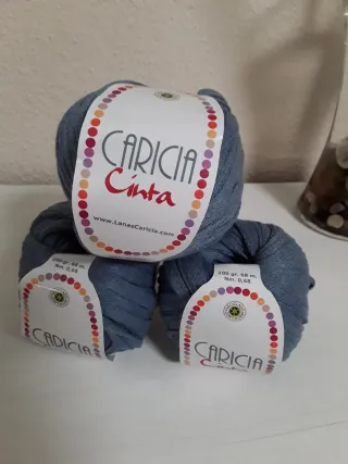 Lana Caricia Cinta pack de 3 ovillos